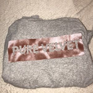 Pure Velvet sweatshirt
